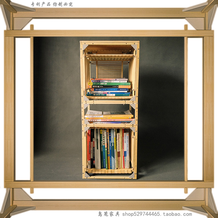 bookshelf，Birdcage furniture，Storage furniture，diy，Modular furniture，