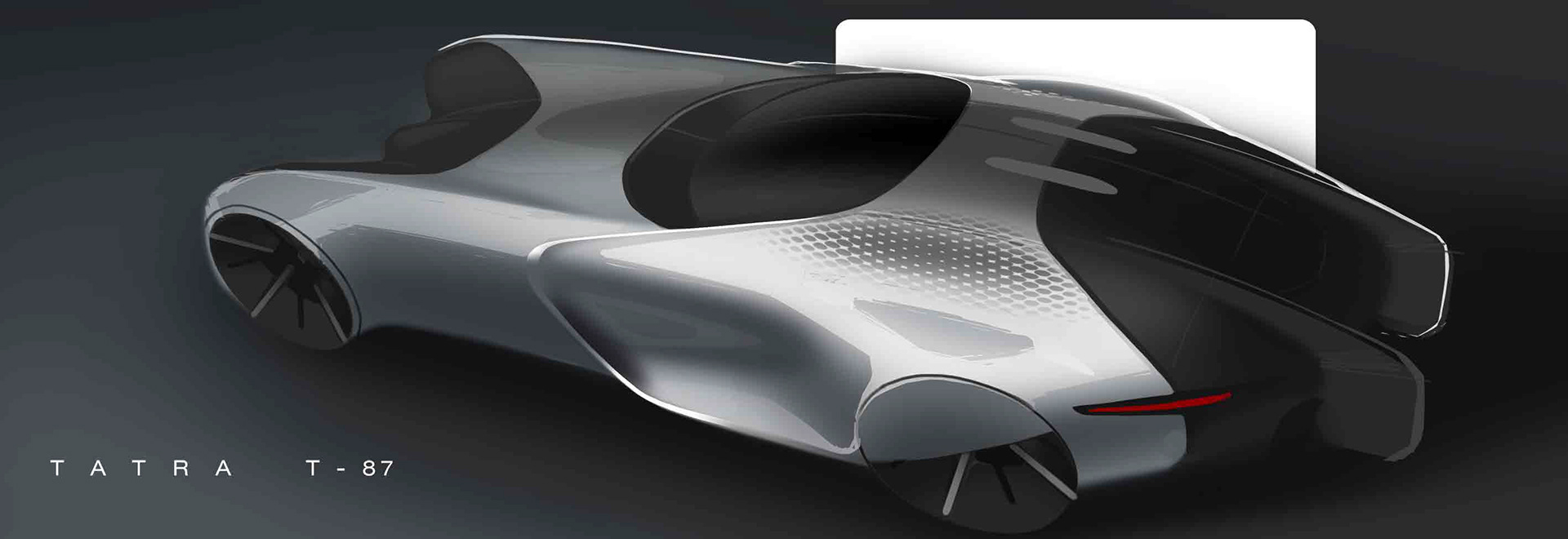 vehicle，crossover design ，Concept Car，TATRA T87，