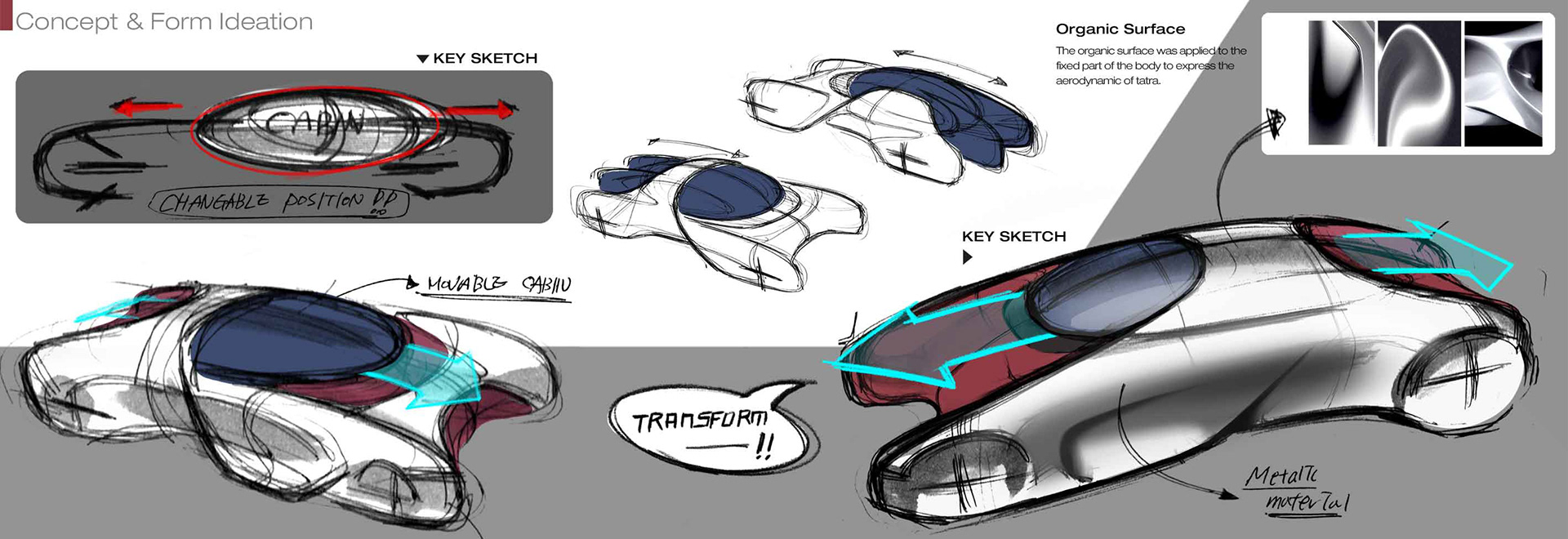 vehicle，crossover design ，Concept Car，TATRA T87，