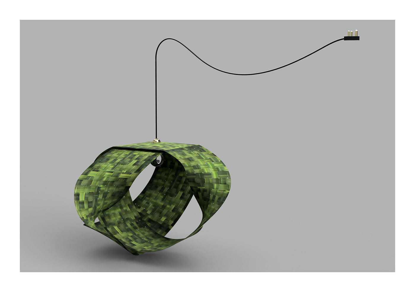 LOOP lamp，ring light，weave，Design，sketch，
