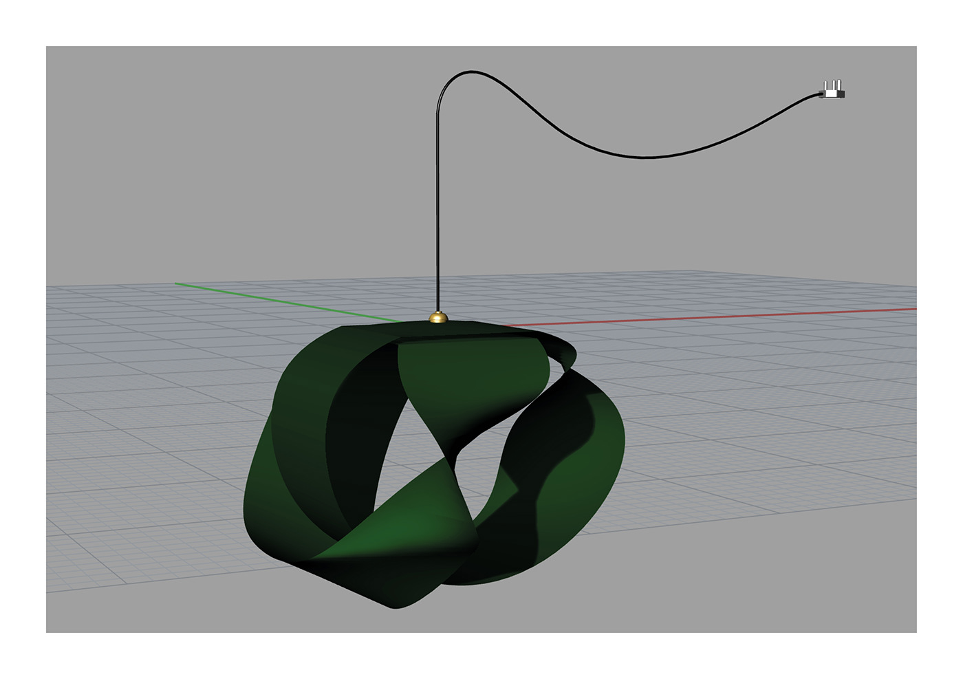 LOOP lamp，ring light，weave，Design，sketch，