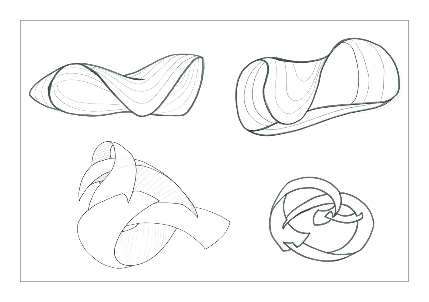 LOOP lamp，ring light，weave，Design，sketch，