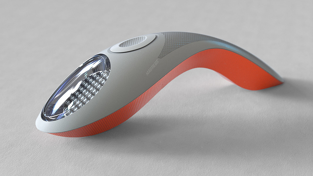 product design，industrial design，Ergonomics，Flashlight，