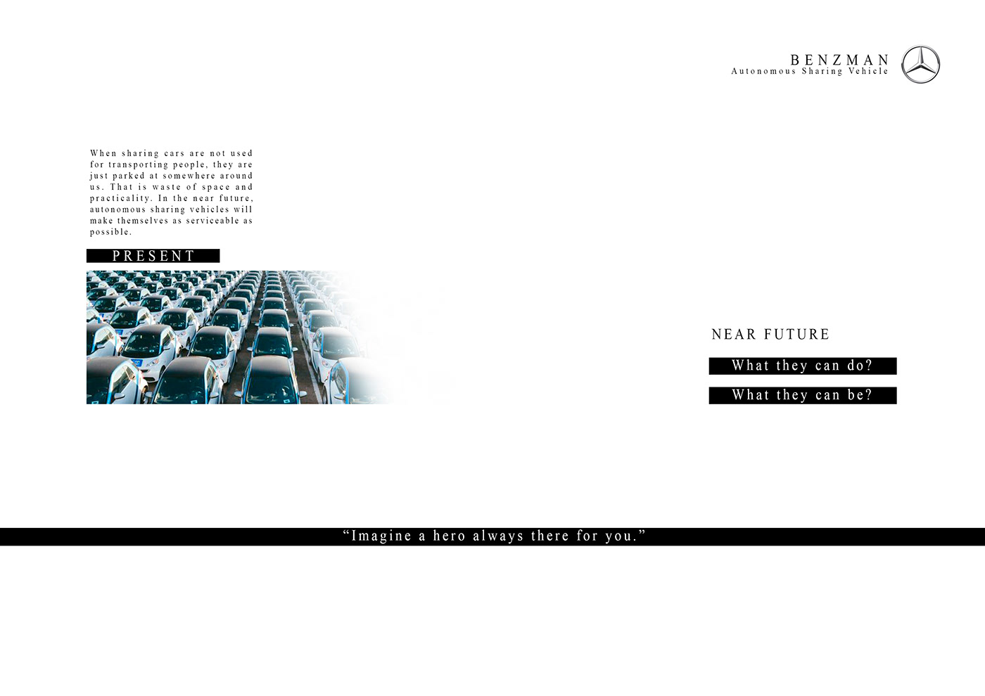 BENZMAN，product design，industrial design，Car sharing，automobile，