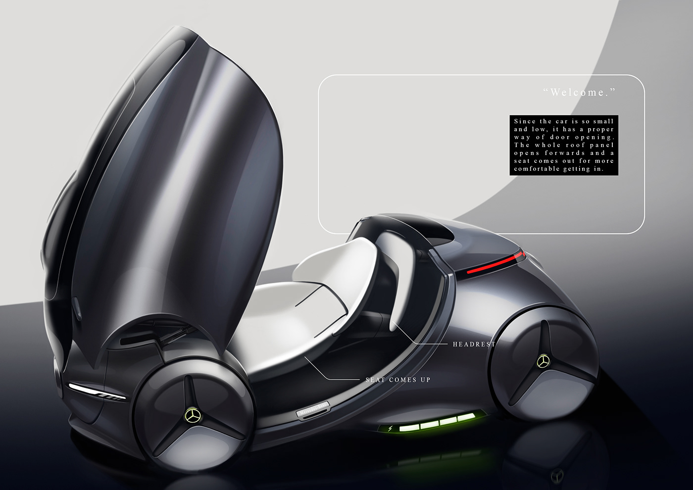 BENZMAN，product design，industrial design，Car sharing，automobile，