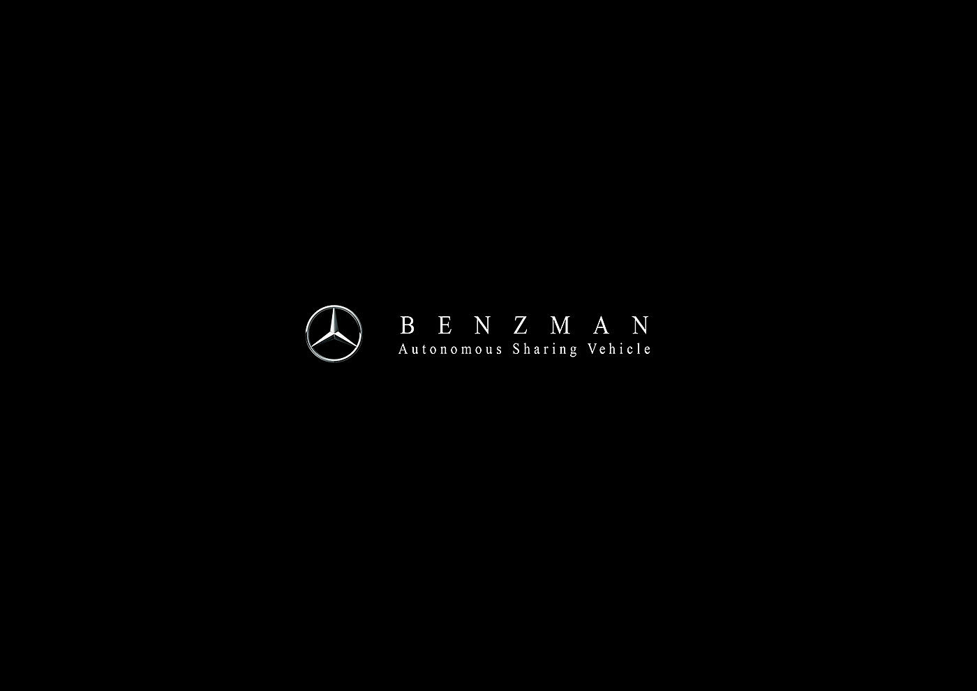 BENZMAN，产品设计，工业设计，共享汽车，汽车，