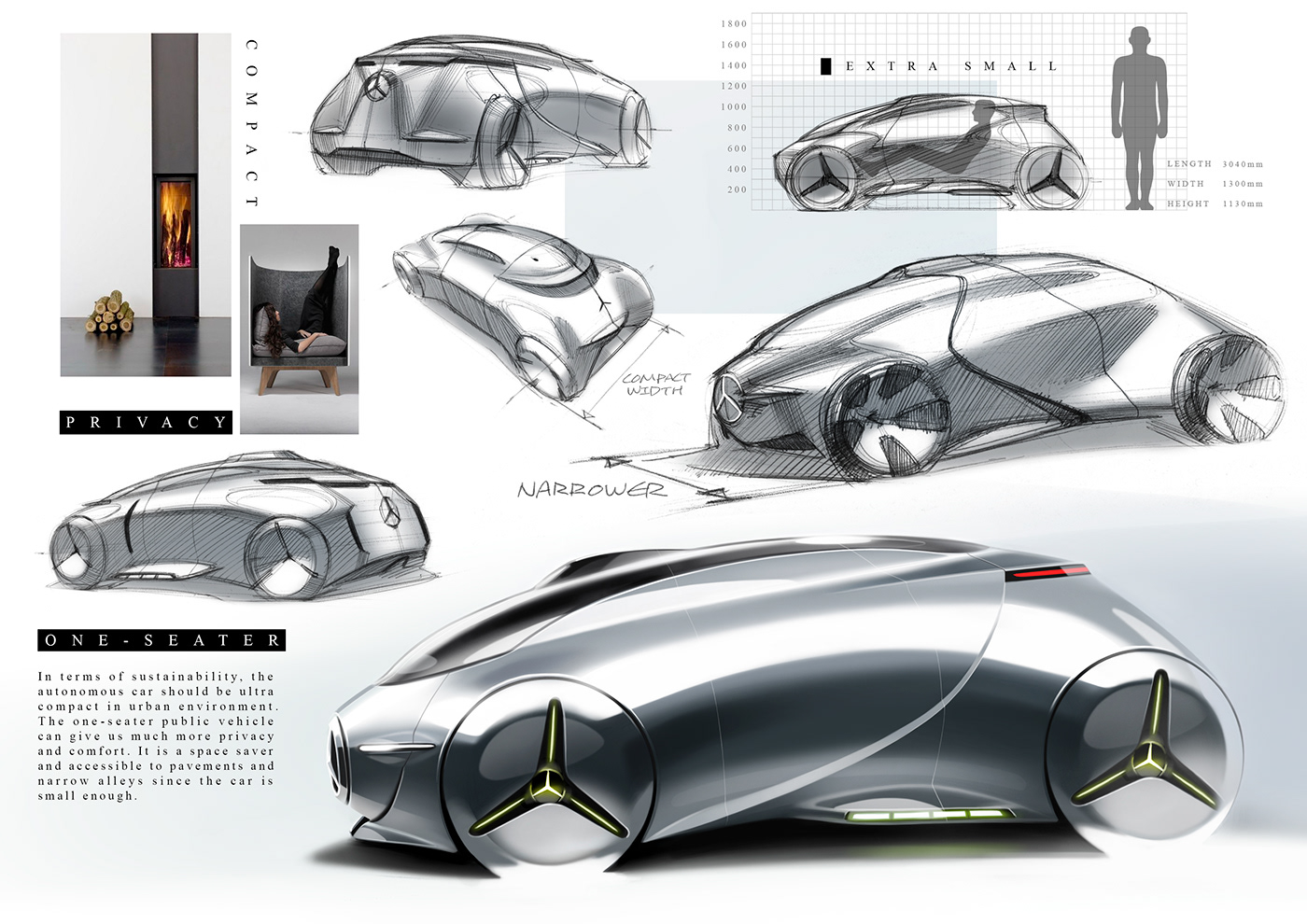 BENZMAN，product design，industrial design，Car sharing，automobile，