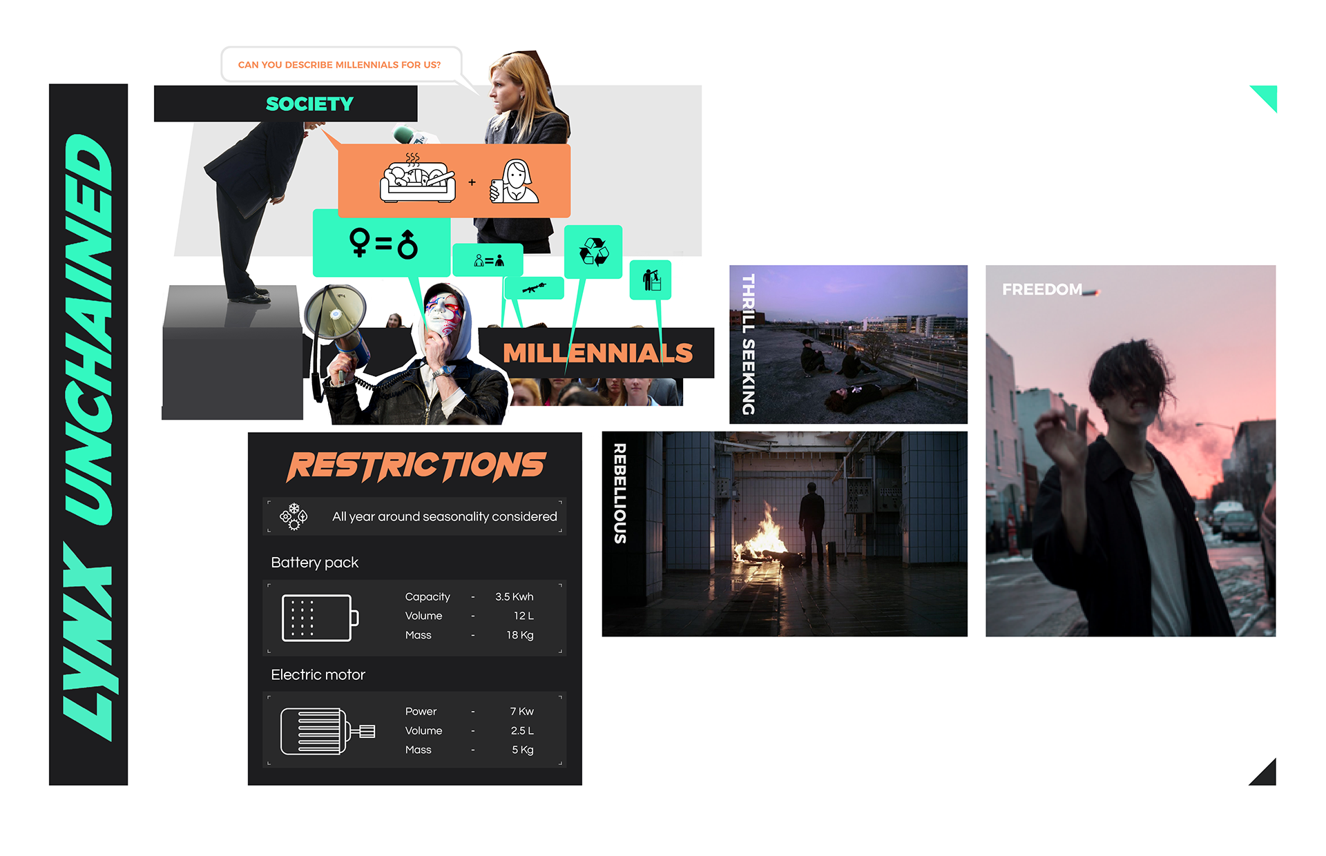 orange，motorcycle，LYNX | UNCHAINE，