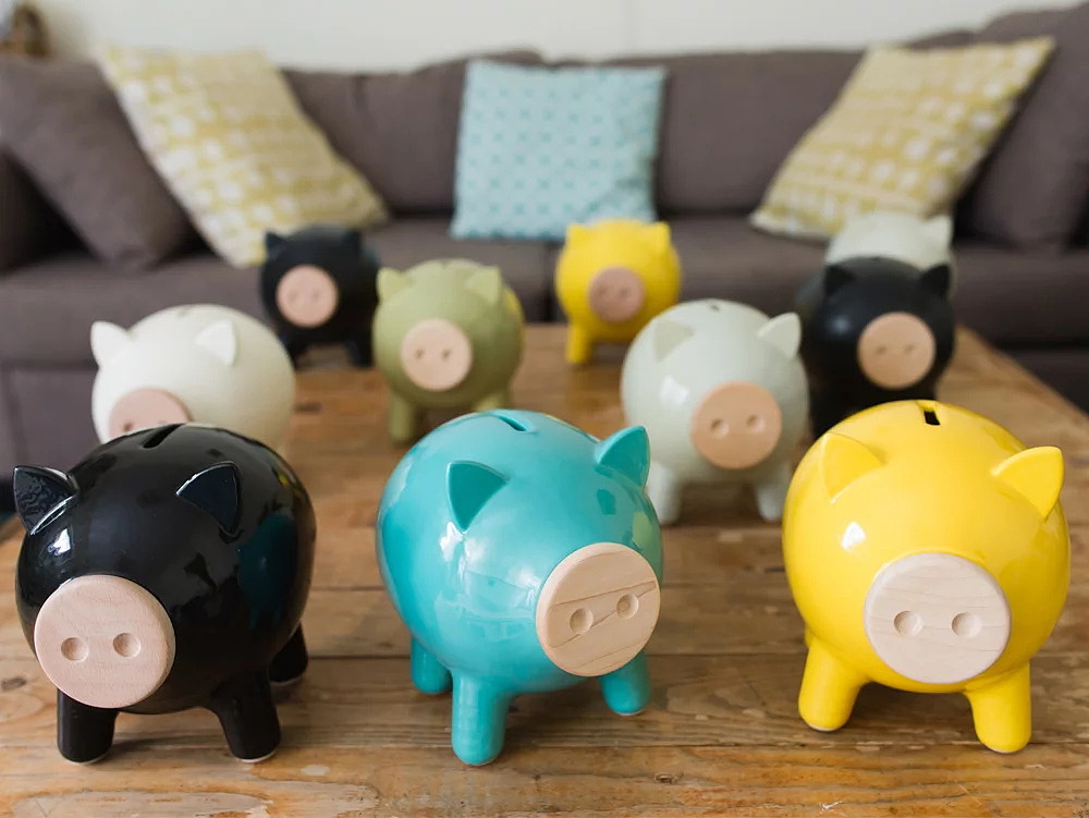 pigz，ceramics，Piggy bank，