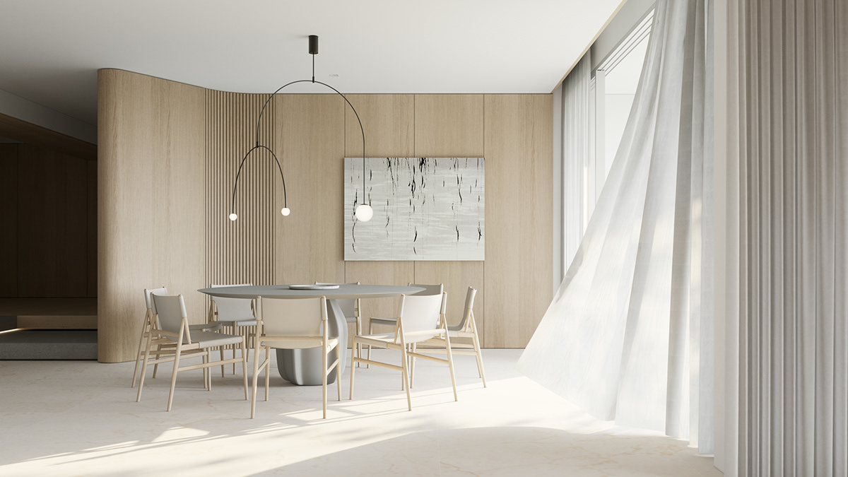 indoor，house，Design，simple，Bright，