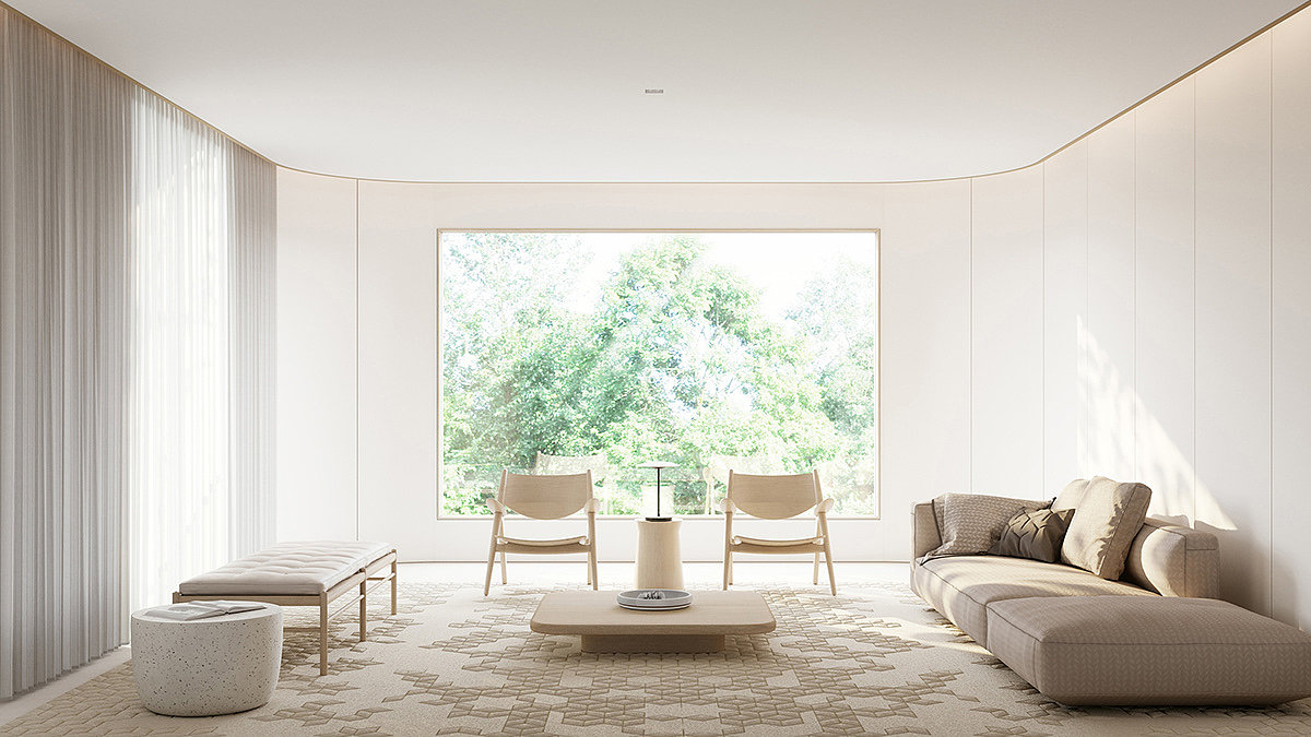indoor，house，Design，simple，Bright，
