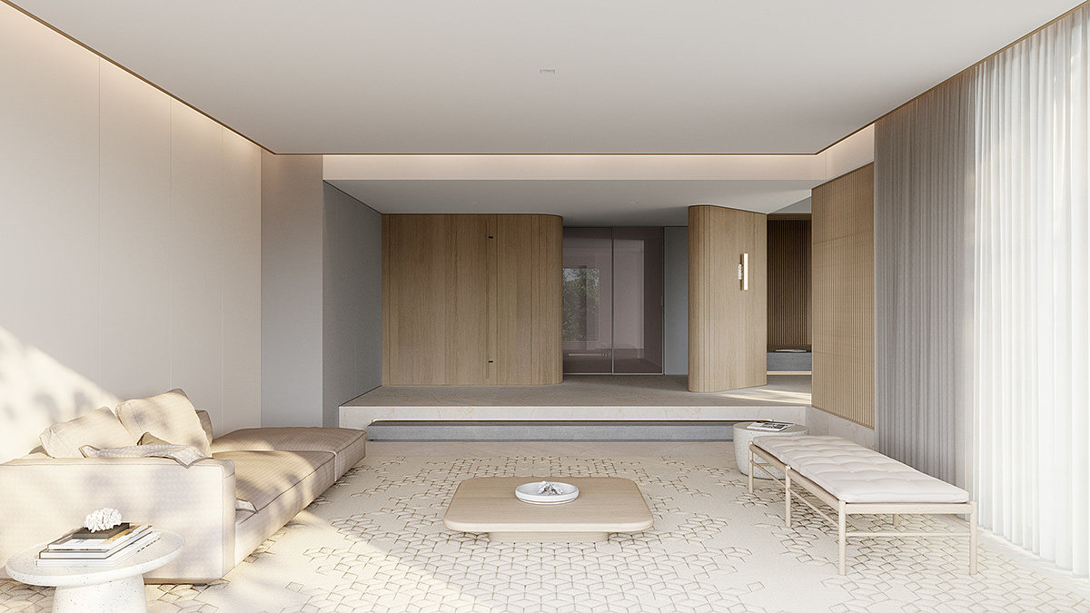 indoor，house，Design，simple，Bright，