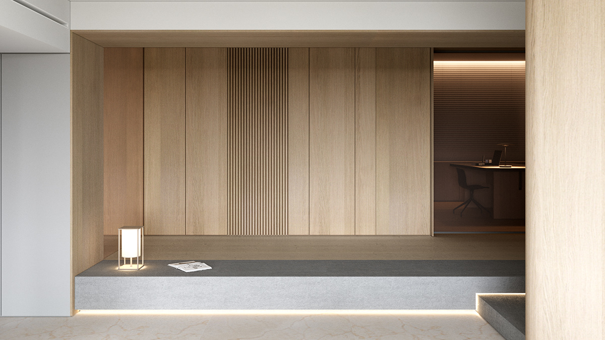 indoor，house，Design，simple，Bright，