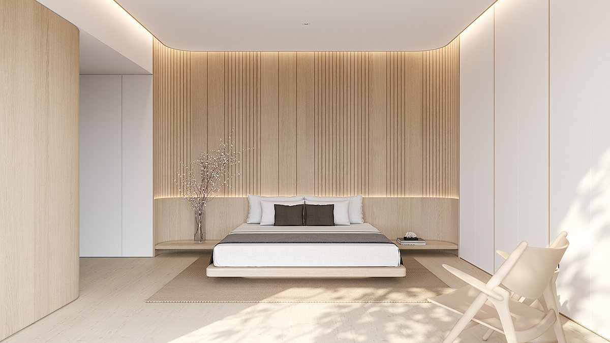indoor，house，Design，simple，Bright，