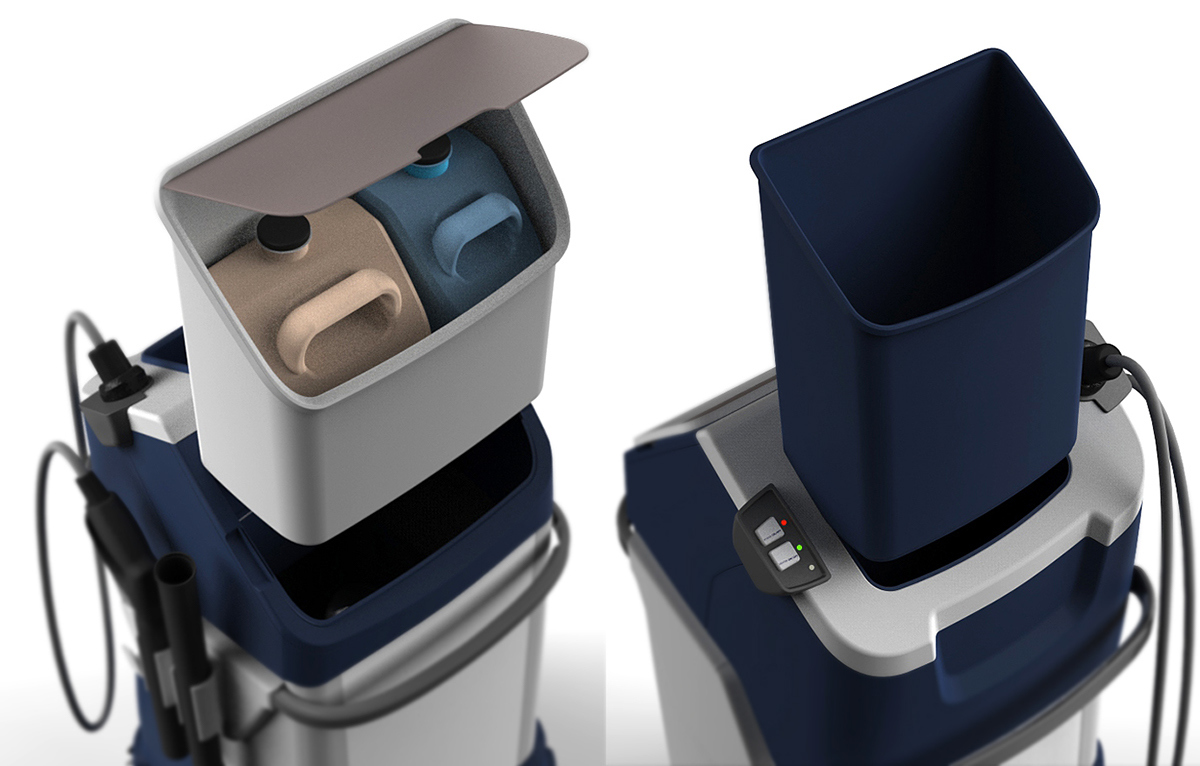 Classified recycling，concept，details，product design，