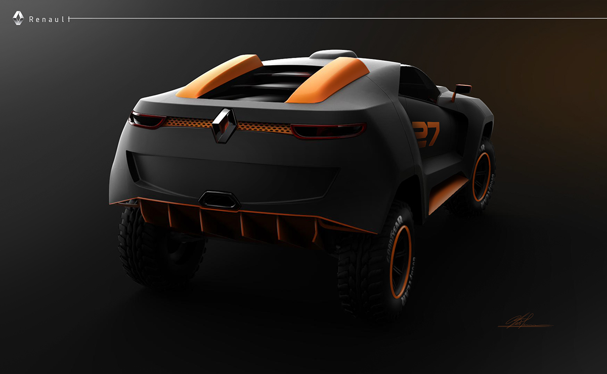 renault，Concept Car，vehicle，industrial design，