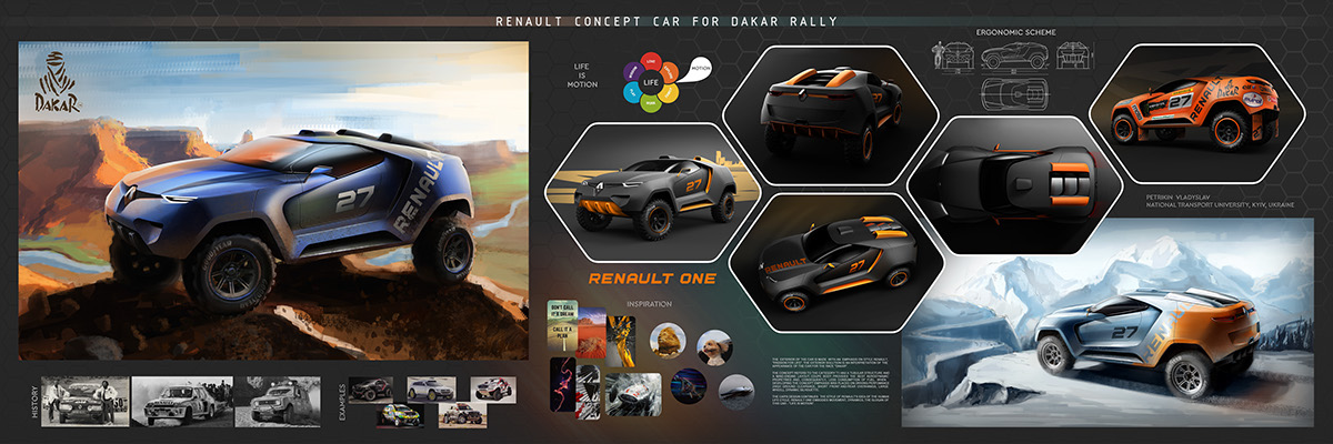 renault，Concept Car，vehicle，industrial design，