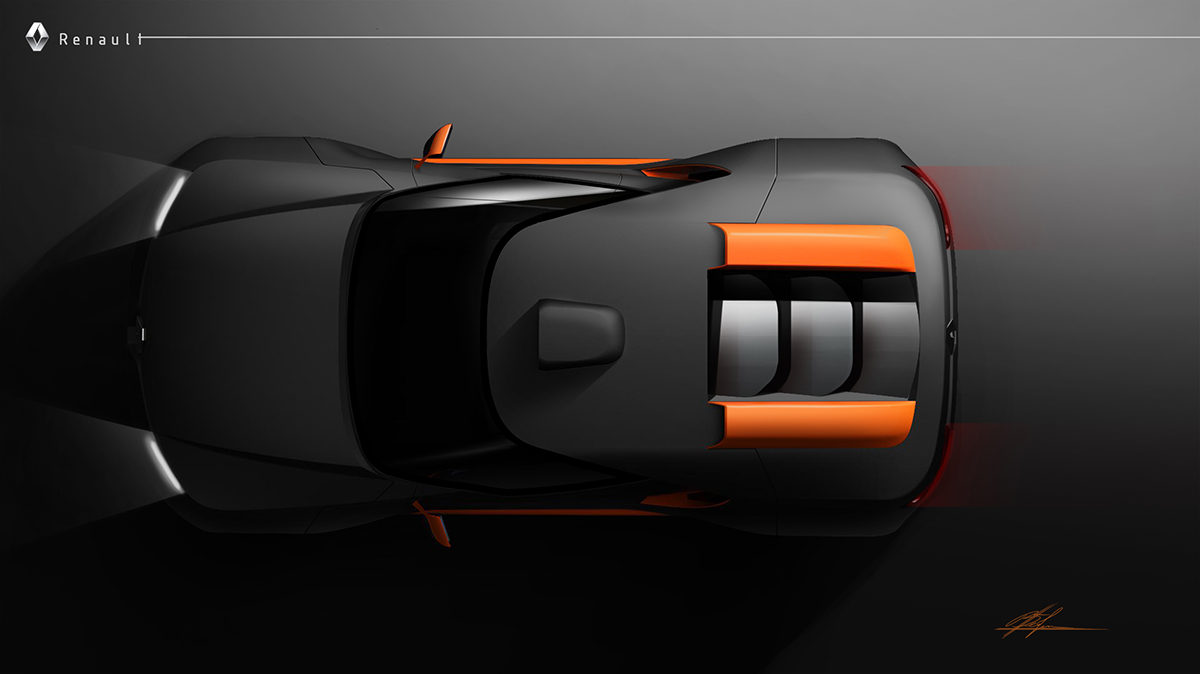 renault，Concept Car，vehicle，industrial design，