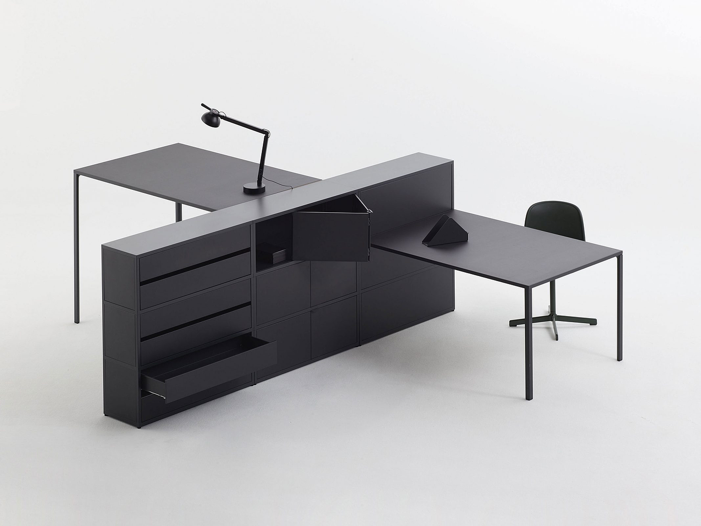 office equipment ，furniture，Minimalist，Black and white gray，gules，bookshelf，Can be assembled，Simplicity，desk，Office chair，The computer table，Universal wheel，Office products，serialization，
