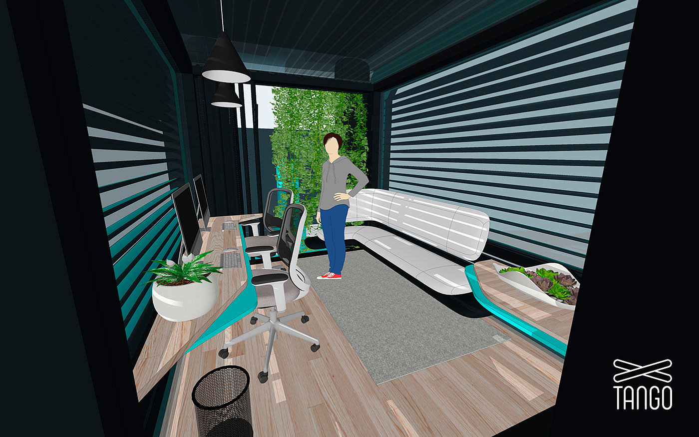 concept，workstation，intelligence，Tango. Smart，