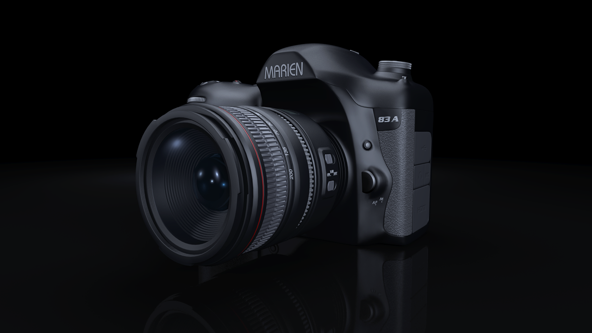 相机,数码,三维建模,3d