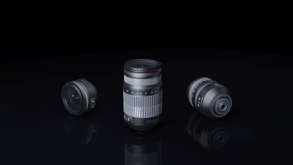 超逼真三维相机模型设计效果绝佳