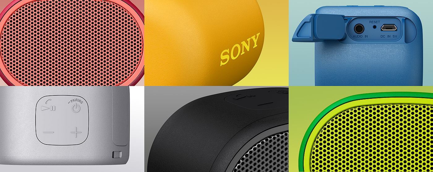 product design，Digital，loudspeaker box，Sony，