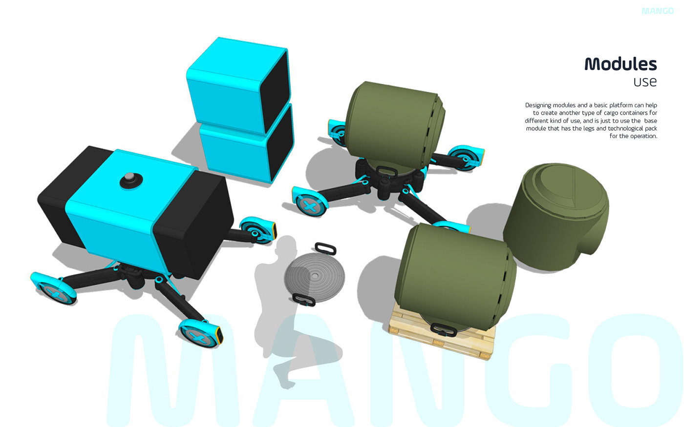 Mango，robot，freight transport，