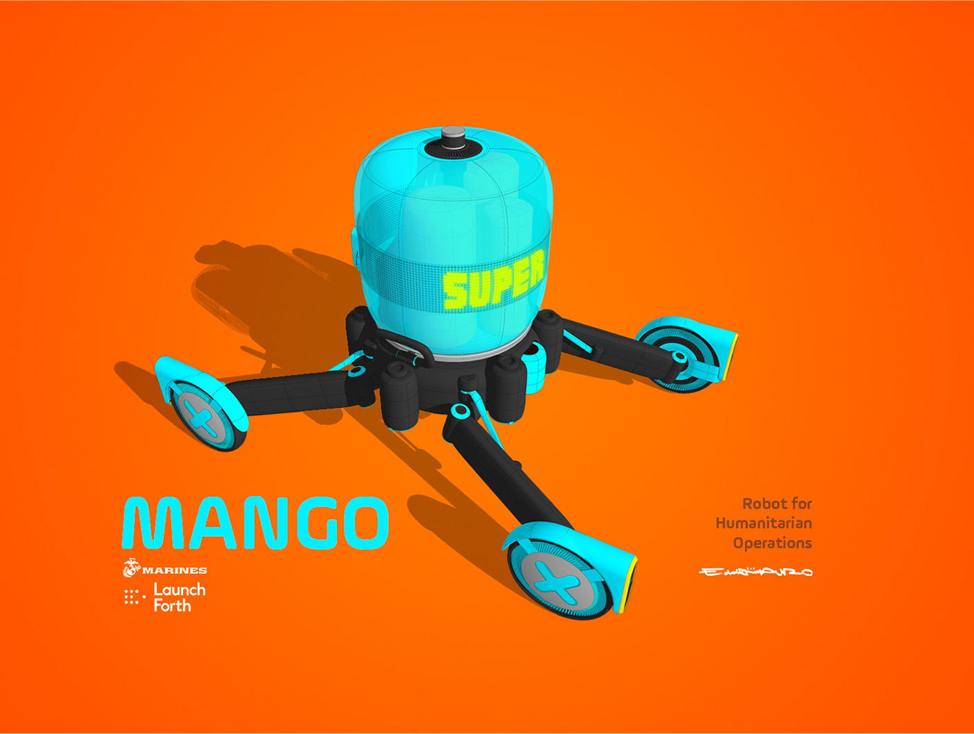 Mango，robot，freight transport，
