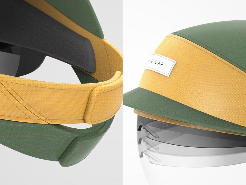 intelligence，Hat，VR/AR，Holographic cap，