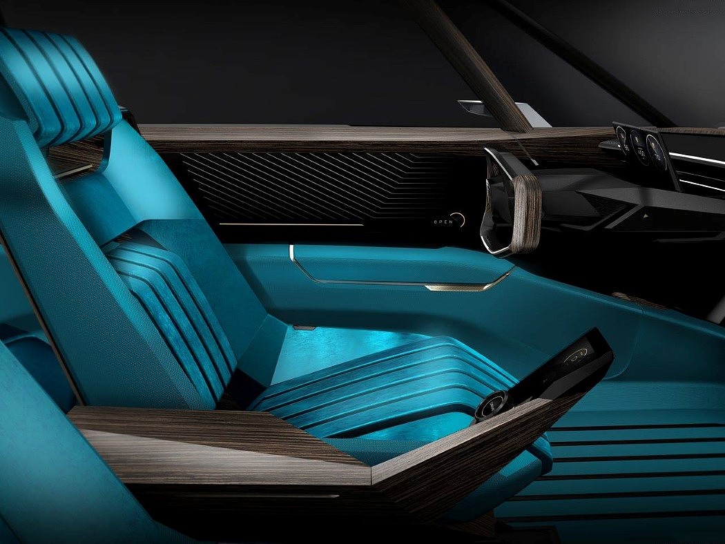 concept，Automotive interior，E-Legend，