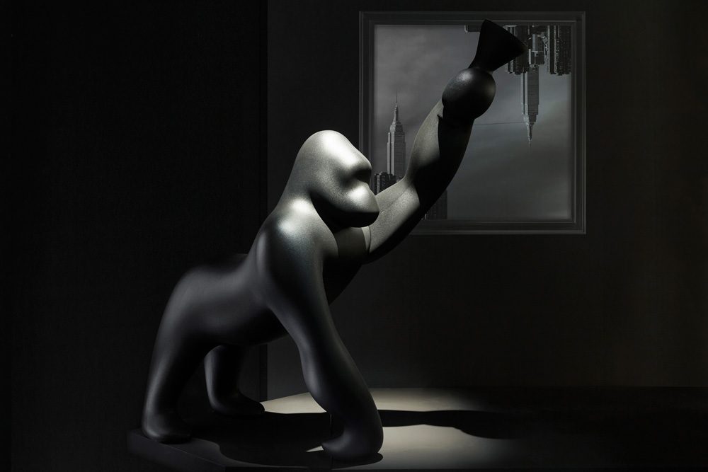 lamps and lanterns，black，Peter Jackson's King Kong，gorilla，