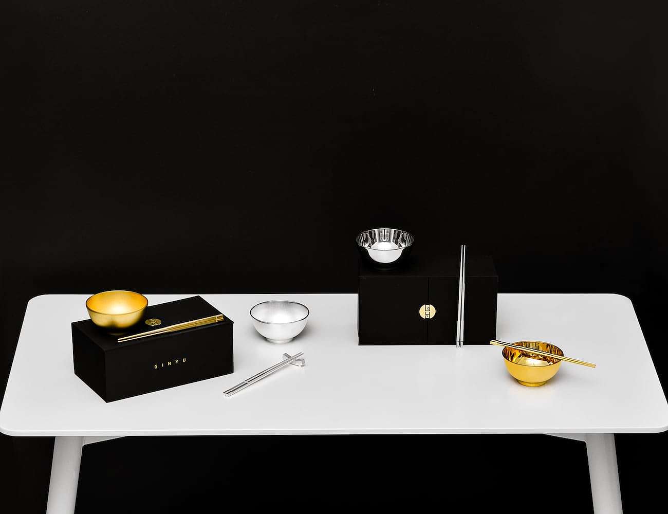 bowl，chopsticks，tableware，gold and jade fill the hall -- abundant wealth or many children in the family，JIN YU MAN TANG，