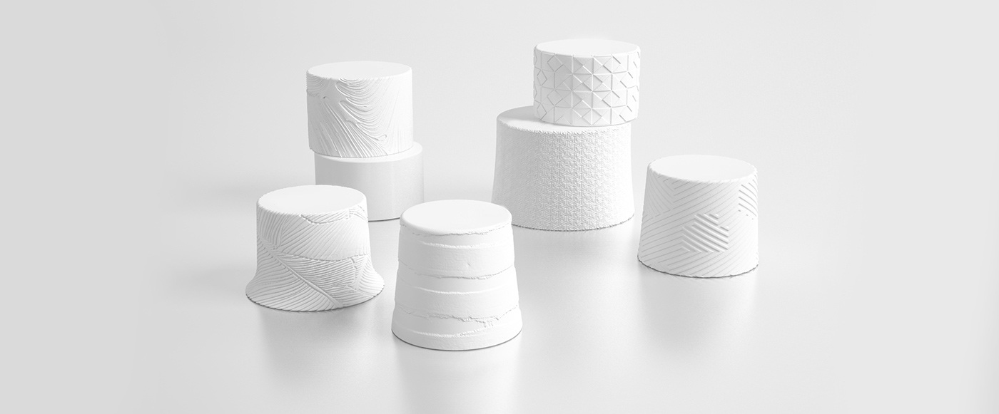 packing，Bottle design，Simplicity，white，Sculpture，