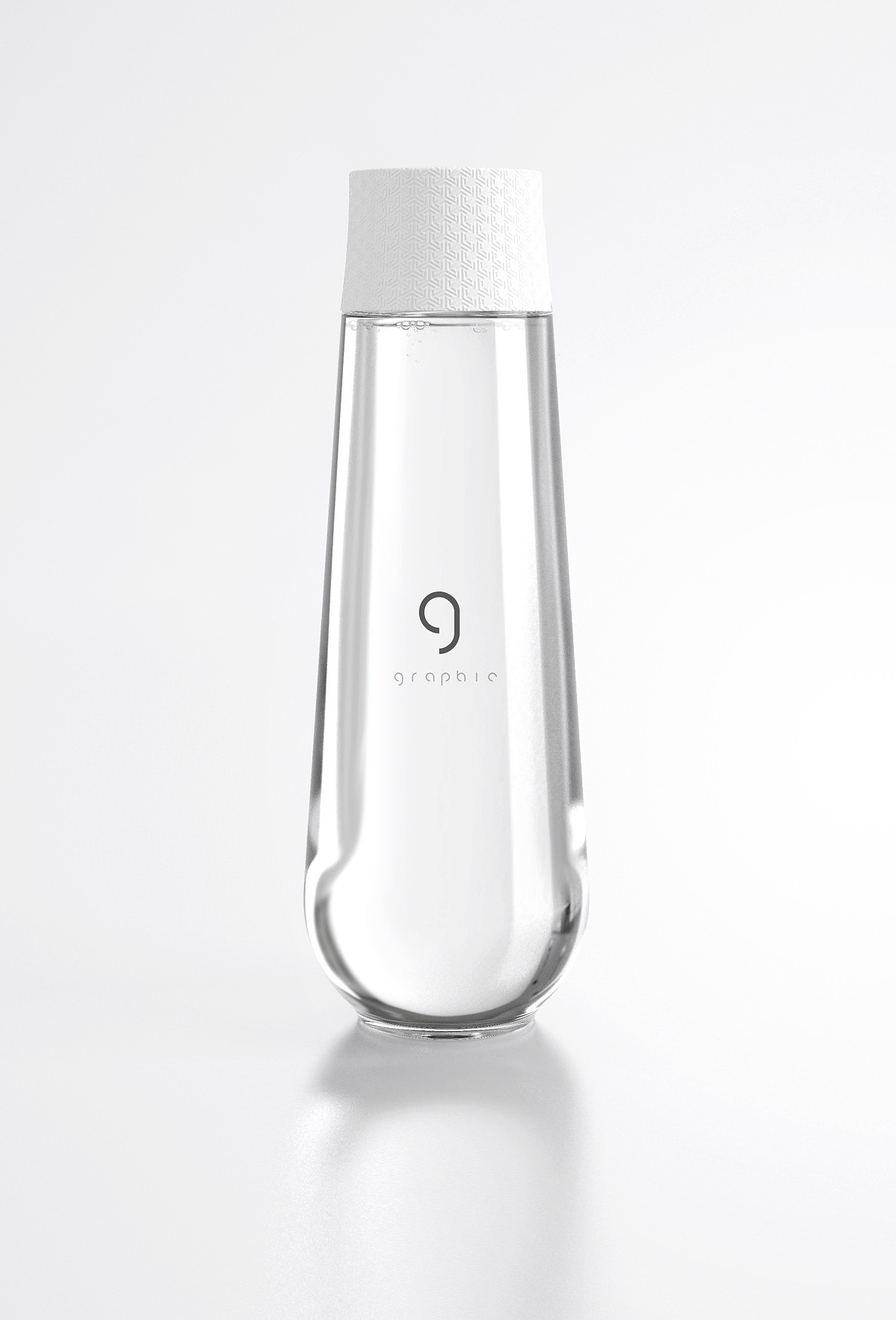 packing，Bottle design，Simplicity，white，Sculpture，