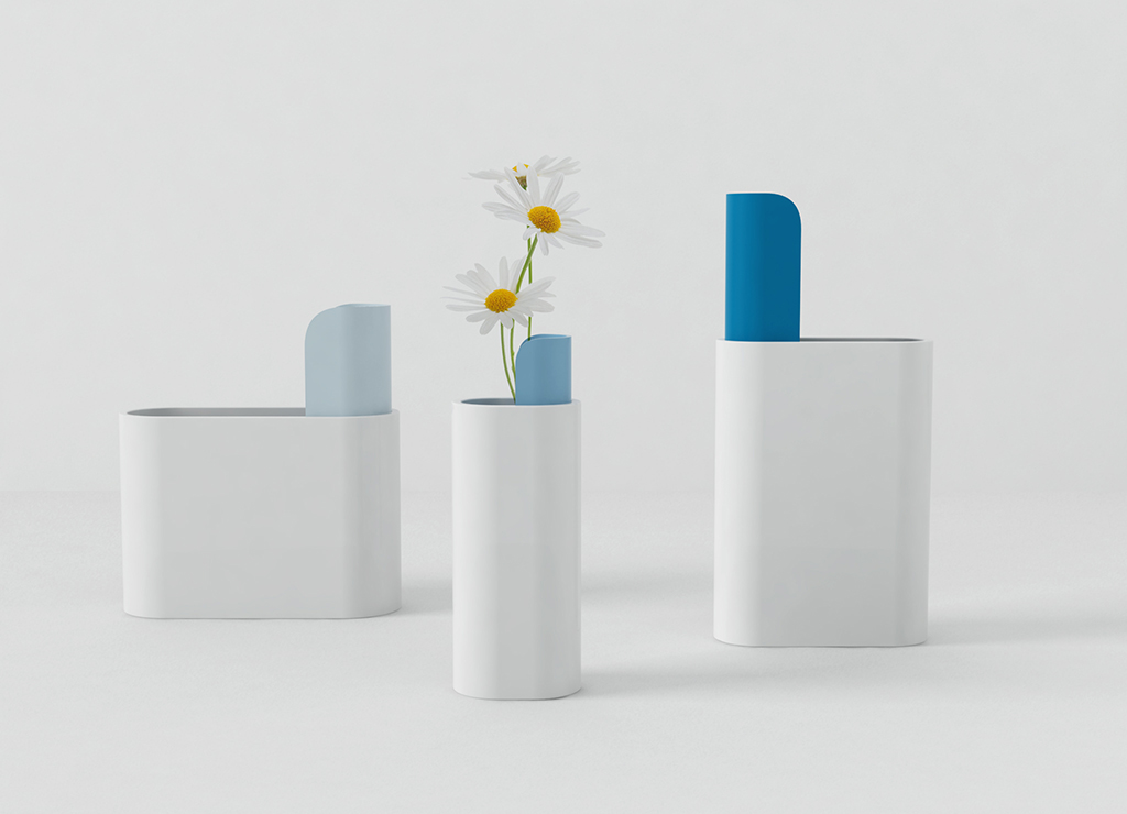 product design，industrial design，concise，Functional design，Metal，ceramics，vase，