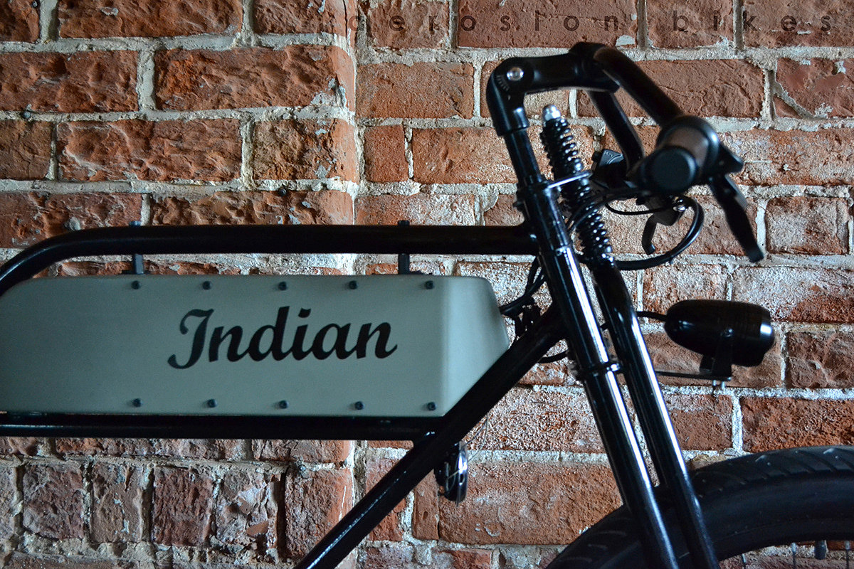 black，Electric bicycle，INDIAN，