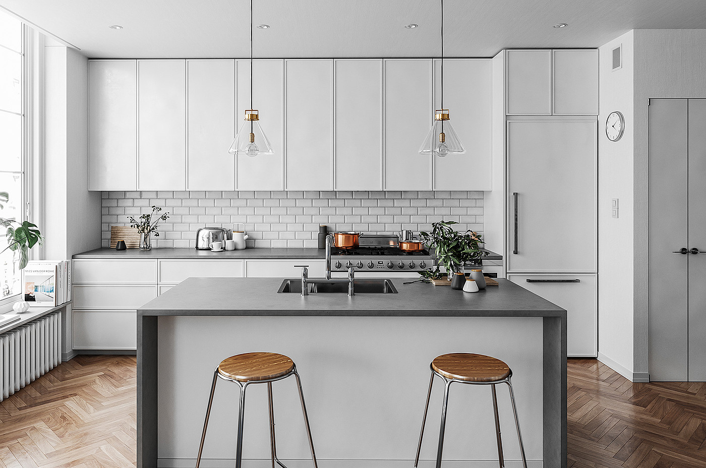 white，Digital shooting，Interior design，