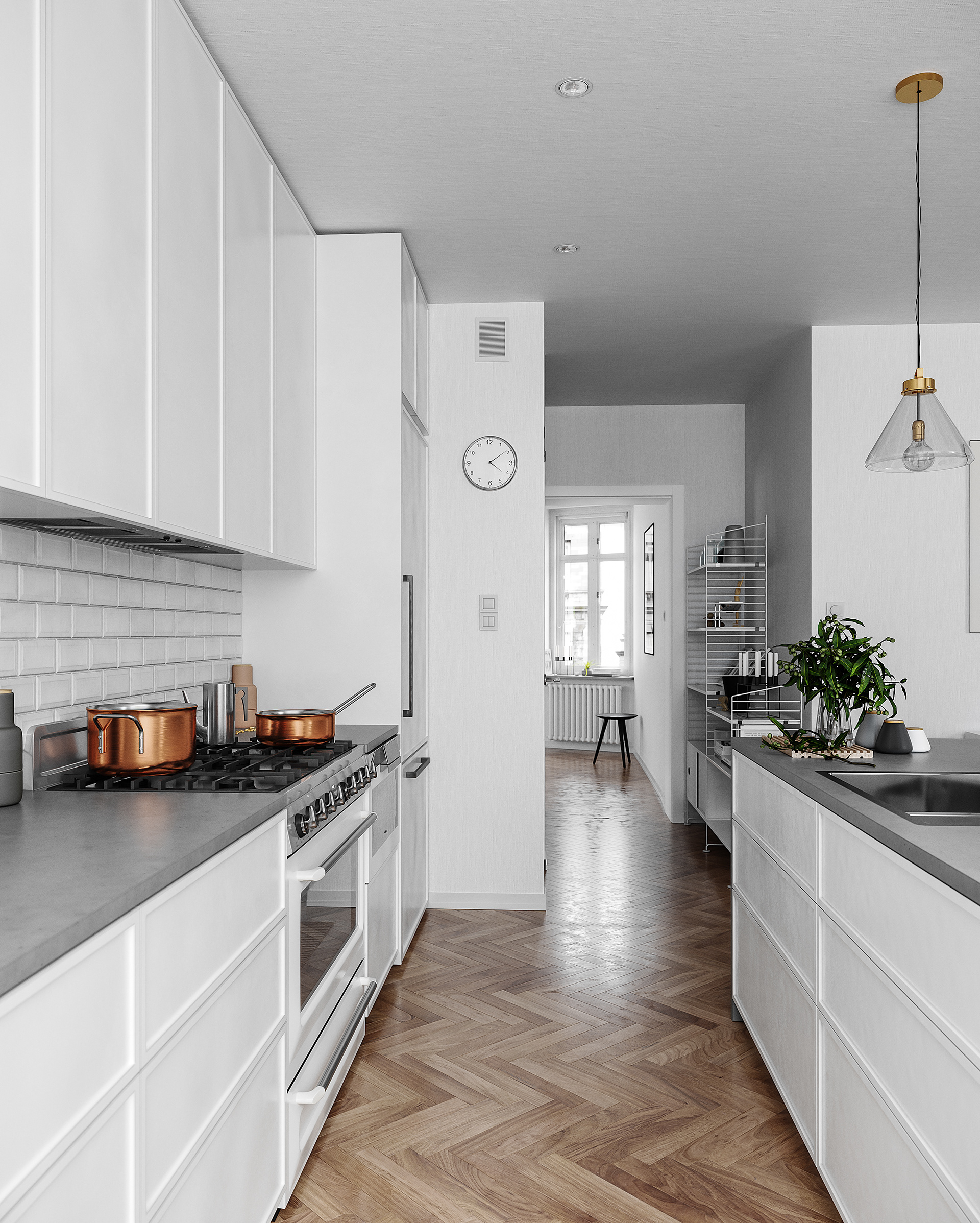 white，Digital shooting，Interior design，