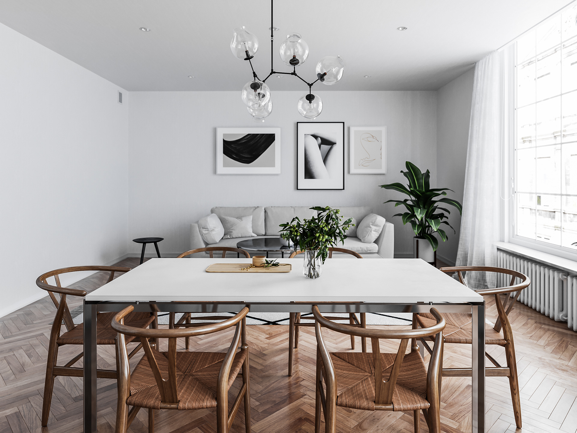 white，Digital shooting，Interior design，