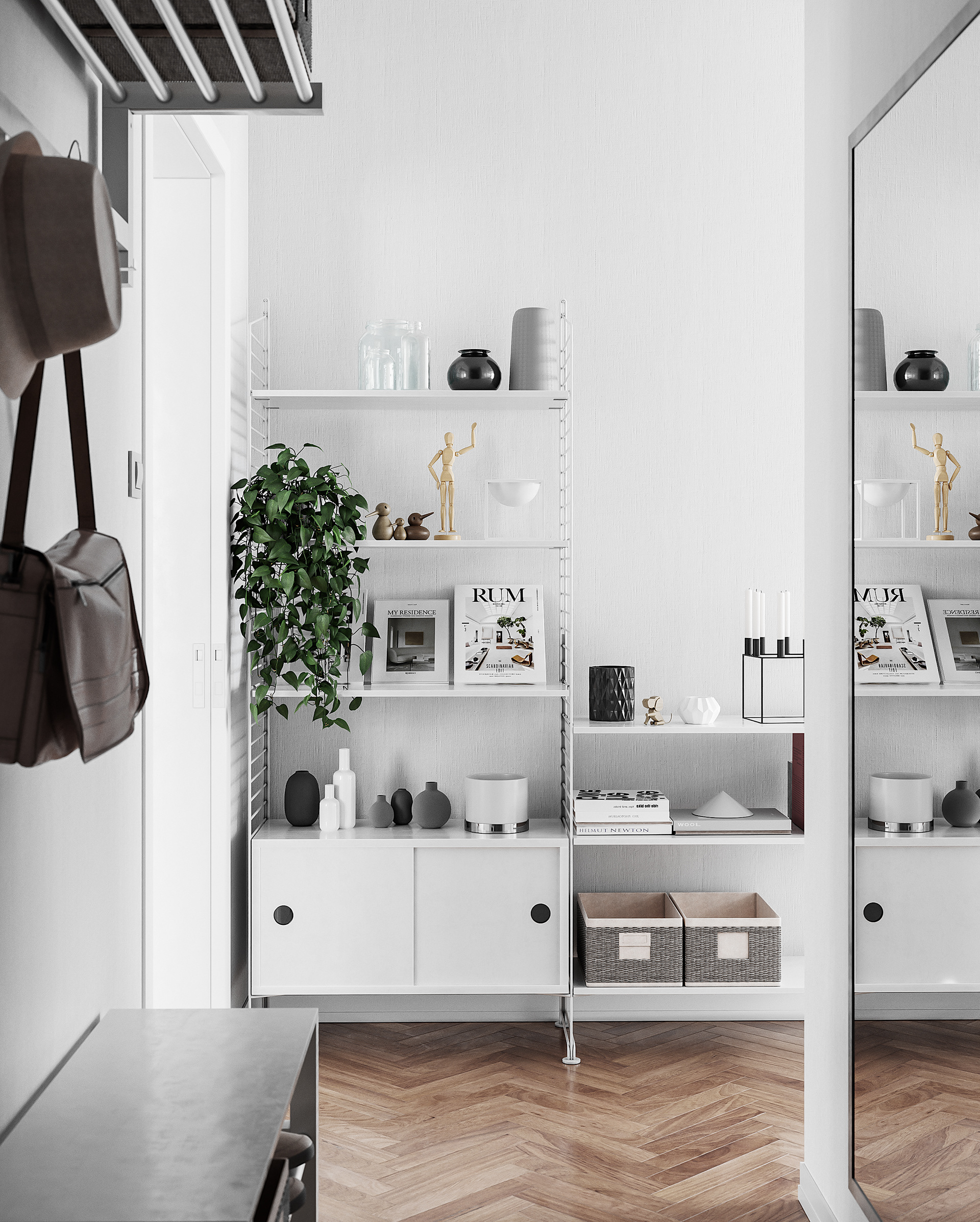 white，Digital shooting，Interior design，