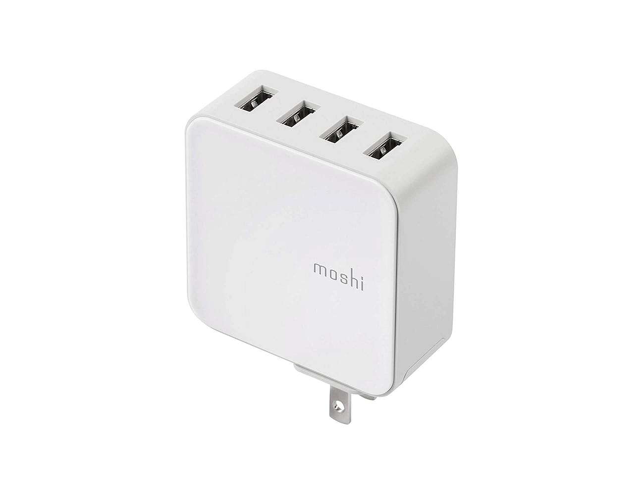 white，Port USB charger，Moshi ProGeo，