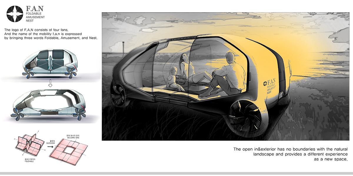 vehicle，Concept Car，fold，