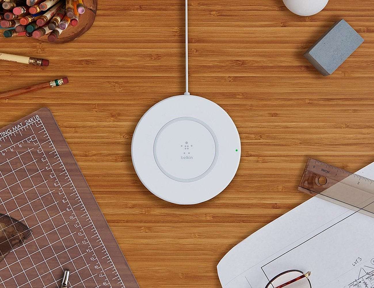 Belkin，wireless charger ，product design，