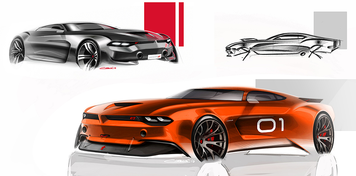 product design，automobile，vehicle，Hand drawn，