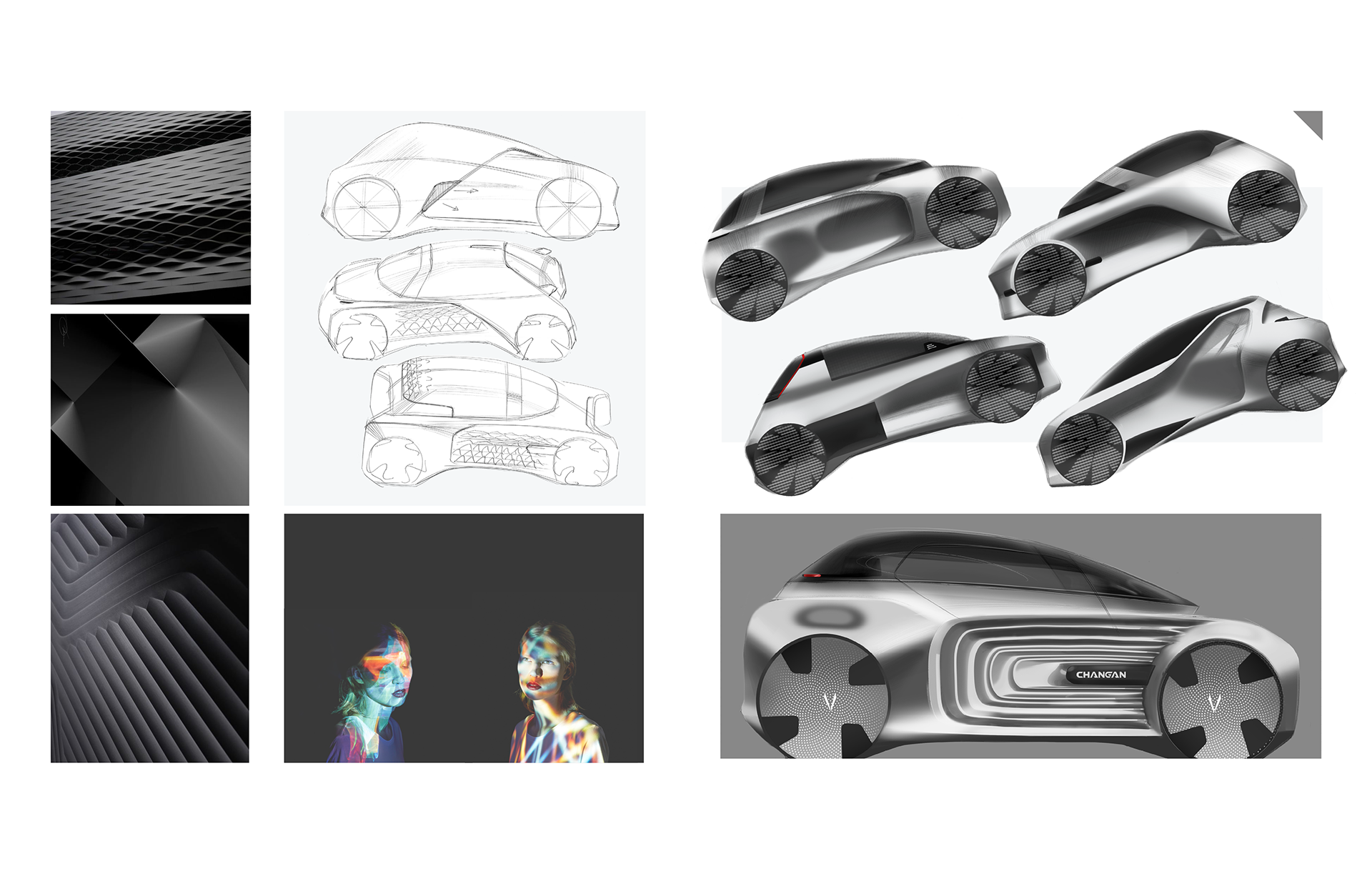conceptual design，Automobile design，Mirage，Chang'an，