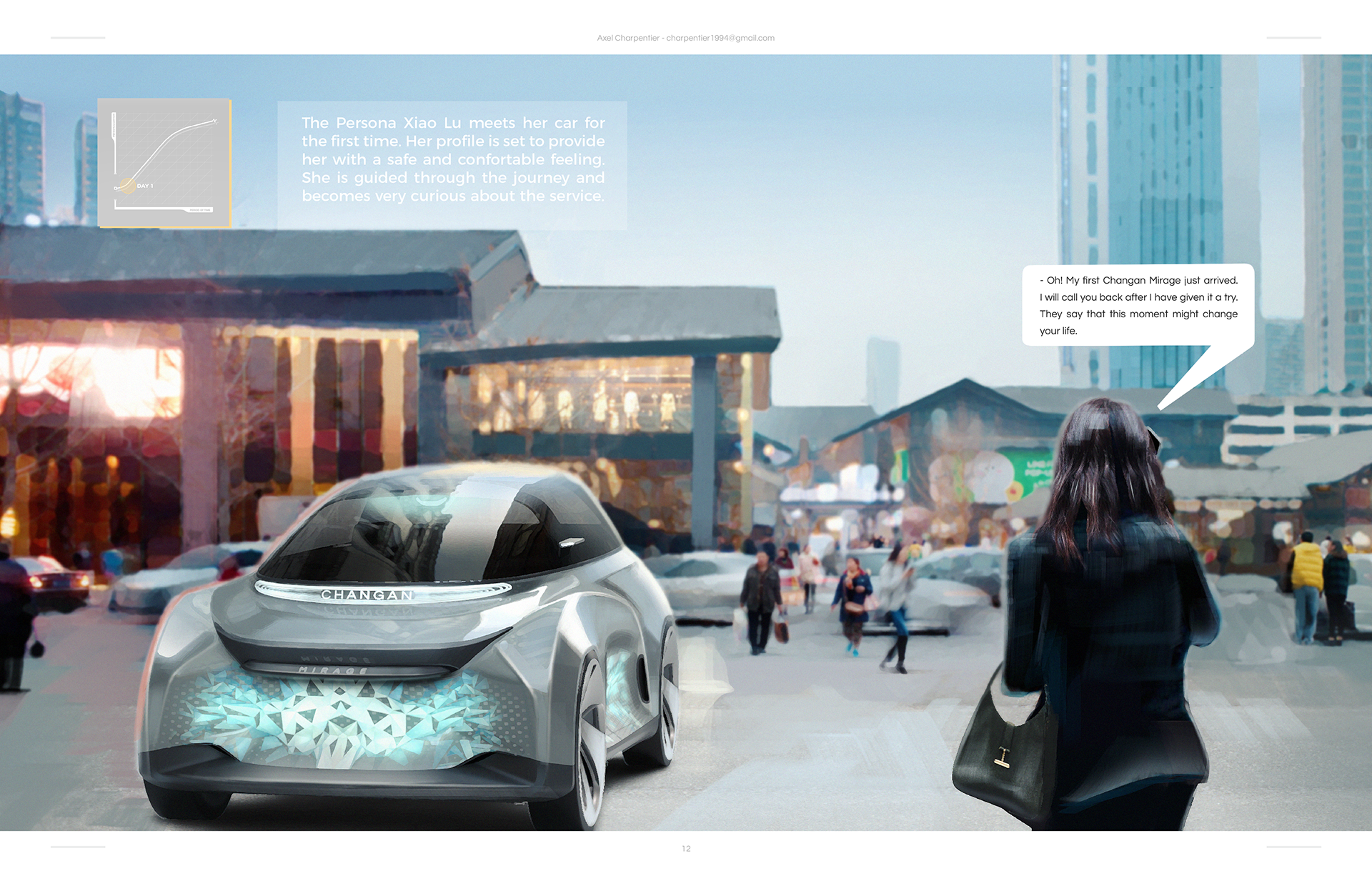 conceptual design，Automobile design，Mirage，Chang'an，