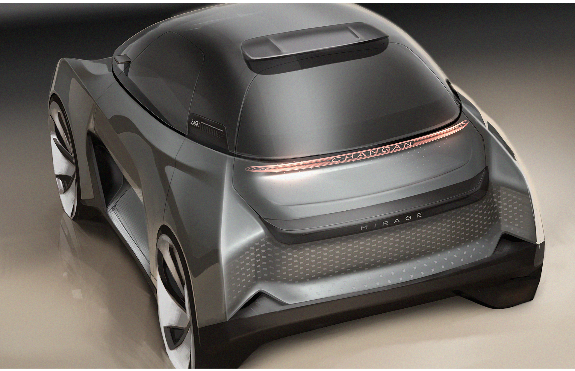 conceptual design，Automobile design，Mirage，Chang'an，