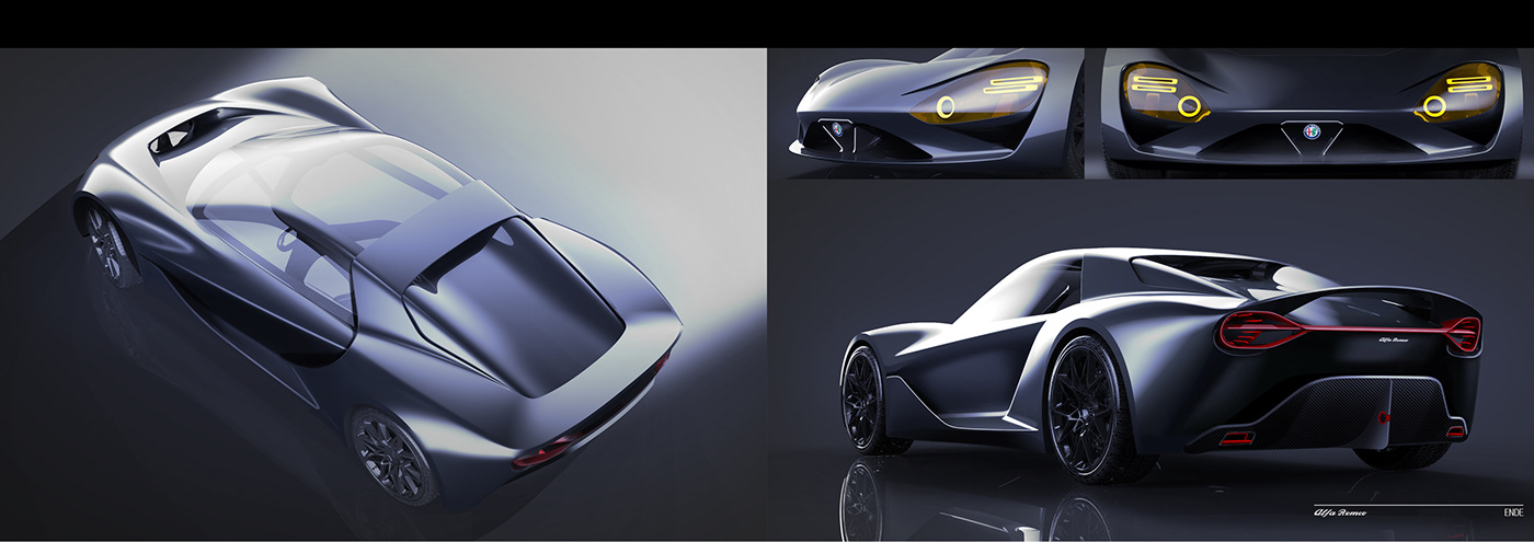 racing，alpha，Alpha Romeo，salute，sketch，