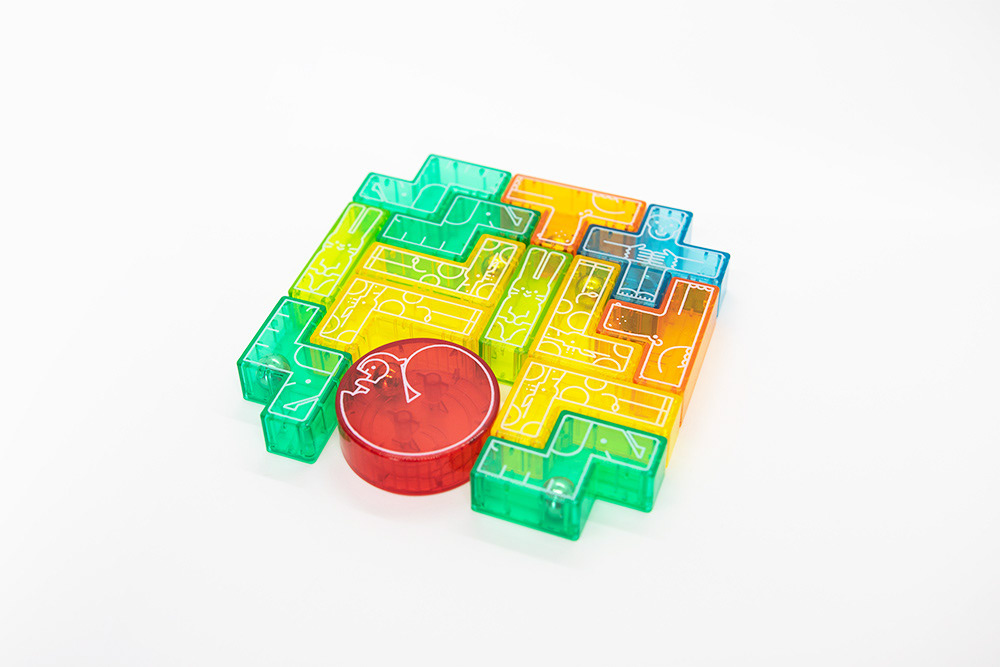 Children's Toys，Plastic，Three dimensional puzzle，